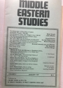 Middle Eastern Studies. Volume 8, No 1, January 1972.