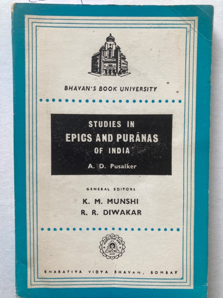 Studies in Epics and Puranas