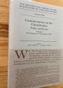 The Documentary History of the Ratification of the Constitution, Volume 13: Commentaries on the Constitution, Public and Private: Volume 1: 21 February to 7 November 1787.