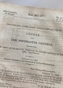 Contingent Fund: Disbursing (1843); Newspaper Postage: Resolutions of the State of Ohio; Franking Privilege: Resolution of New Hampshire; Reduce Postage on Letters: Resolution of Rhodes Island; Estimates for the Post Office (1847); Mail: Washington and Au