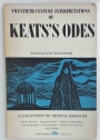 Twentieth Century Interpretations of Keats's Odes. A Collection of Critical Essays.