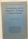 Tvorcheskie raboty uchenikov Tolstogo v Yasnoi Polyane.