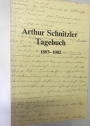 Arthur Schnitzler Tagebuch, 1893 - 1902.