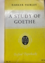 A Study of Goethe.