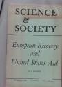 Science and Society (Science & Society). Volume 12, No 3, 1948: European Recovery and United States Aid.