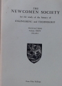 Transactions of the Newcomen Society for the Study of the History of Engineering and Technology. Volume 35 (1962 - 1963).