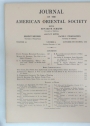 Journal of the American Oriental Society. Volume 82, Number 4, October - December 1962.