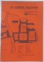 St John's College 'Orange Book'. General Information for Junior Members. Fifth Edition, October 1972.