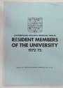 Cambridge Review Special Issue. Volume 94. Resident Members of the University 1972-73.