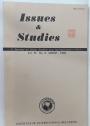 Issues and Studies. A Journal of China Studies and International Affairs. Volume 25, Number 8. August 1989.