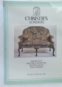 Important English Furniture, Eastern Rugs and Carpets. Christie's Catalogue, November 1983.