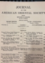 Journal of the American Oriental Society. Volume 82, Number 3, July - September 1962.