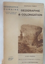 Géographie et Colonisation.