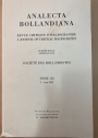 Analecta Bollandiana. Revue Critique d'Hagiographie. A Journal of Critical Hagiography. Tome 126, Part 1, June 2008.