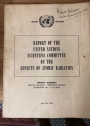 Report of the United Nations Scientific Committee on the Effects of Atomic Radiation.