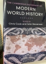 The Cambridge Dictionary of Modern World History.