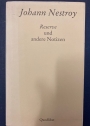 Reserve und andere Notizen. Eine Veröffentlichung der Internationalen Nestroy-Gesellschaft und des Deutschen Theatermuseums München.