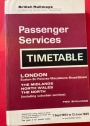 Passenger Services Timetable. London (Euston, St Pancras, Marylebone and Broad Street) The Midlands, North Wales, The North (Including Suburban Services). 7 Sep 1964 - 13 June 1965. (BR.35503/2)