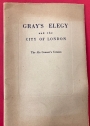 Gray's Elegy and the City of London. The Ale Conner's Version.