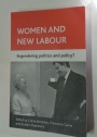 Women and New Labour. Engendering Politics and Policy?