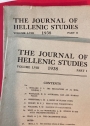 The Journal of Hellenic Studies. Volume 58 (1938)