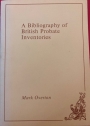 A Bibliography of British Probate Inventories