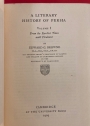 A Literary History of Persia: Volume 1: From the Earliest Times until Firdawsi.