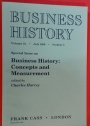 Concepts and Measurement. Business History Special Issue. (Volume 31, Number 3, July 1989).