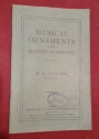 Musical Ornaments, Simply Explained. With Questions and Exercises.