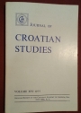 Practical Problems of Croatian Americans, the Rise of the Croatian Standard Language, and Other Articles. (Journal of Croatian Studies, Volume XVI).