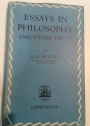 Essays in Philosophy, and Other Pieces.