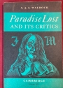Paradise Lost and Its Critics.
