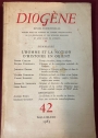 L'Homme et la Notion d'Histoire en Orient. (= Special Issue of Diogène, No 42, Avril - Juin 1943)