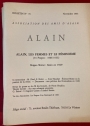 Alain. Bulletin No 76, Novembre 1993. Alain, les Femmes et le Féminisme; Shigeo Shirai: Alain en 1929.