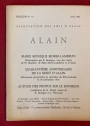 Alain. Bulletin No 73, Avril 1992.
