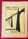 Undeb y Myfyrwyr. Students' Union. Bangor. 1975- 1976.