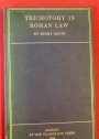 Trichotomy in Roman Law.