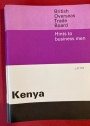 Hints to Business Men: Kenya.