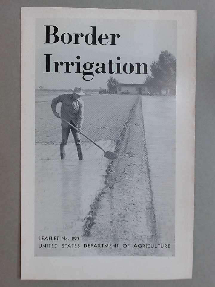 Border Irrigation.