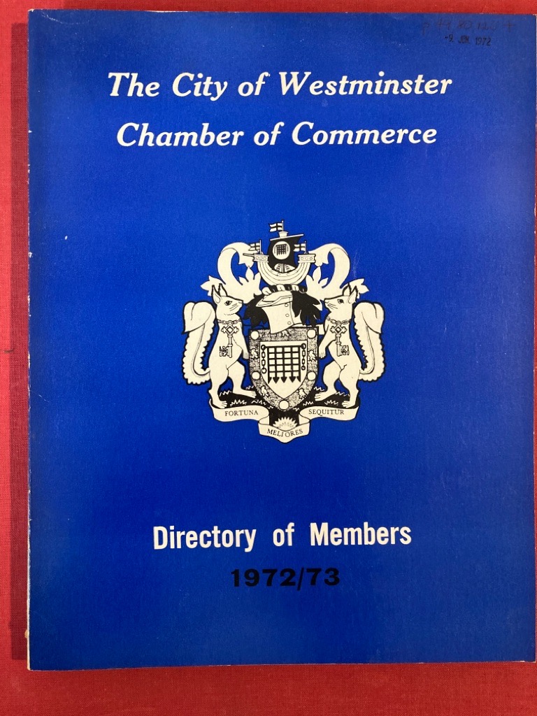 Members List and Classified Directory 1972.