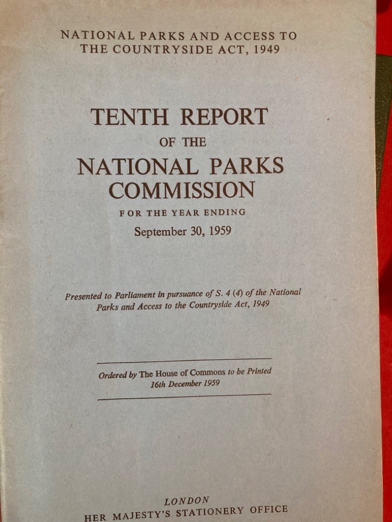 Tenth Report of the National Parks Commission for the Year Ending 30th September 1959.