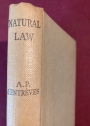 Natural Law. An Introduction to Legal Philosophy.