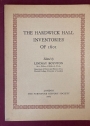 The Hardwick Hall Inventories of 1601.