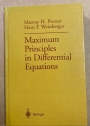 Maximum Principles in Differential Equations.