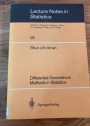 Differential-Geometrical Methods in Statistics.