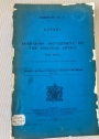Dominions No. 6: Report on the Dominions Department of the Colonial Office for 1910 - 1911. (Cd 5582)