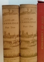 An Inventory of the Historical Monuments in the City of Cambridge. Complete in Two Volumes with Map Case.