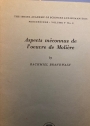 Aspects méconnus de l'oeuvre de Molière. (The Israel Academy of Sciences and Humanities, Proceedings Vol 5 No 8)