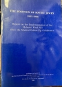 The Position of Soviet Jewry 1983-1986, Report on the Implementation of the Helsinki Final Act Since the Madrid Follow-up Conference.