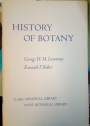 History of Botany. (Papers Read at the Clark Library Seminar, 1963)